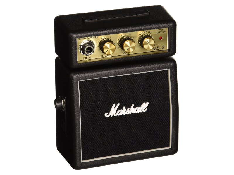 Marshall MS-2 1W elemes mobil gitárkombó fekete | hangszerdiszkont.hu