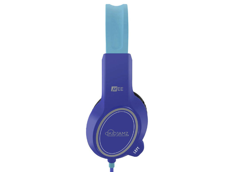 MEE AUDIO KIDJAMZ KJ35-BL - kék - Hallást védő gyermek fejhallgató limitált hangnyomással és mikrofonnal | hangszerdiszkont.hu