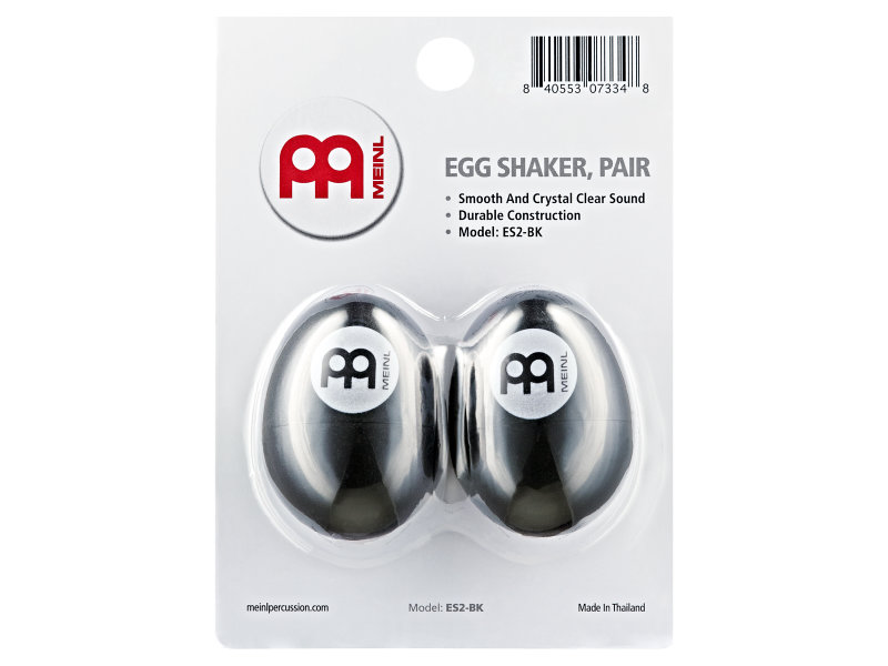 Meinl ES2 BK műanyag tojás shaker - 2 db | hangszerdiszkont.hu