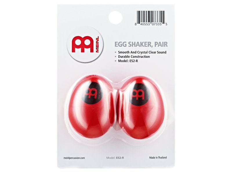 Meinl ES2 R műanyag tojás shaker - 2 db | hangszerdiszkont.hu