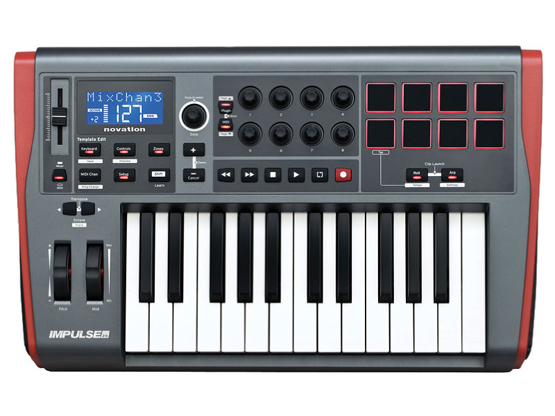 Novation Impulse 25 MIDI kontroller | hangszerdiszkont.hu