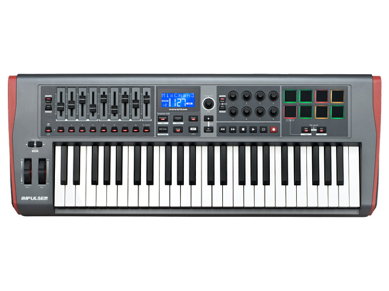 Novation Impulse 49 MIDI kontroller | hangszerdiszkont.hu