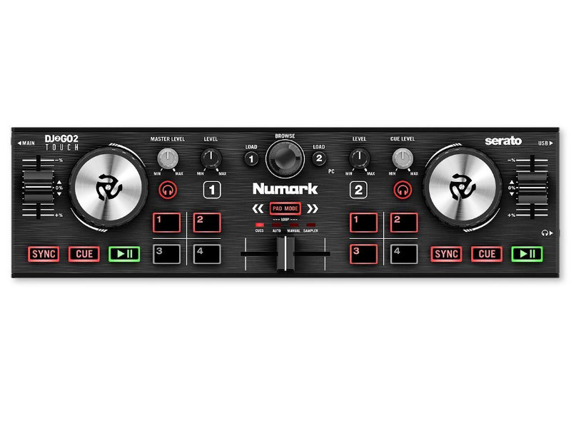Numark DJ2GO2 Touch DJ kontroller | hangszerdiszkont.hu