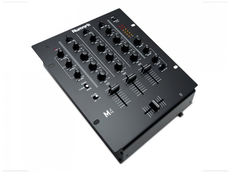 Numark M4 Black 3-csatornás DJ scratch keverő | hangszerdiszkont.hu