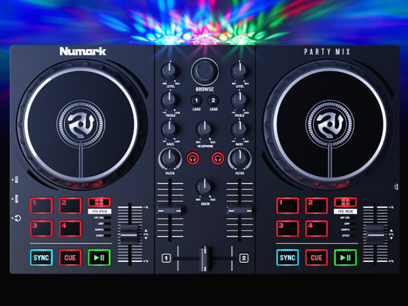 Numark Party Mix II DJ kontroller | hangszerdiszkont.hu