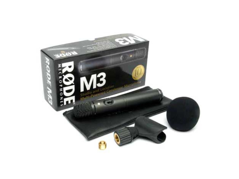 Rode M3 stúdió és hangosítási elektret mikrofon | hangszerdiszkont.hu