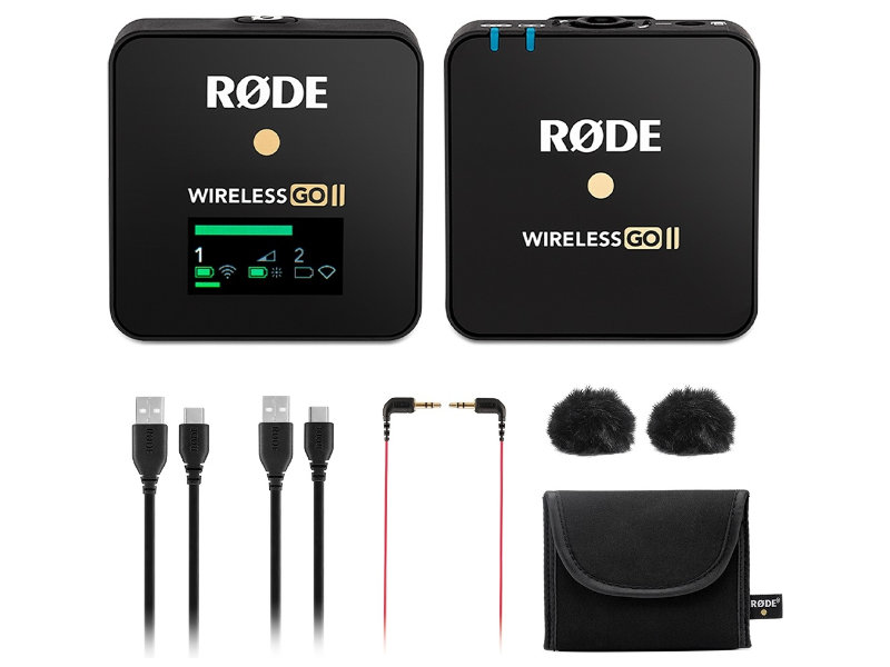 Rode Wireless GO II Single vezetéknélküli csíptetős mikrofon szett | hangszerdiszkont.hu