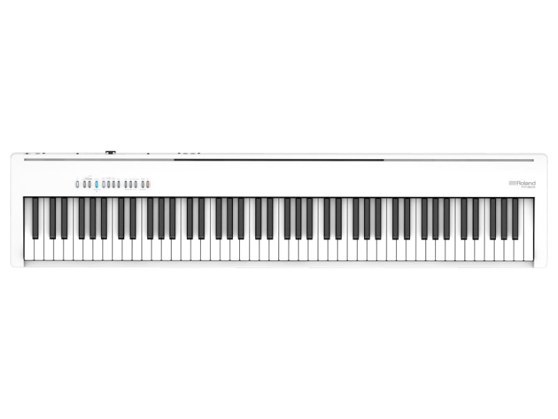 Roland FP-30X WH digitális zongora - állvánnyal, pedálkonzollal + Ajándék 3 hónapos online zongoraóra applikáció! | hangszerdiszkont.hu