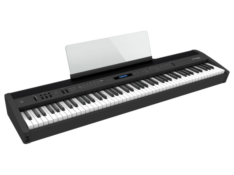 Roland FP-60X BK digitális zongora - állvánnyal, pedálkonzollal + Ajándék 3 hónapos online zongoraóra applikáció! | hangszerdiszkont.hu