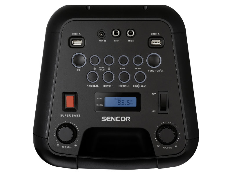 Sencor SSS 3800 Bluetooth party hangfal | hangszerdiszkont.hu