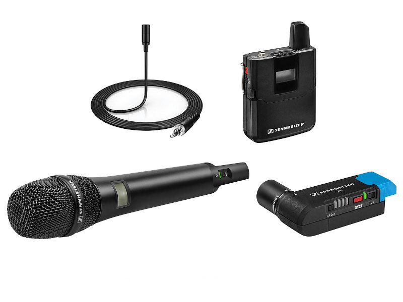 Sennheiser AVX ME2/835 SET-3-EU digitális vezeték nélküli kitűző mikrofon, dinamikus kézi mikrofon szett | hangszerdiszkont.hu