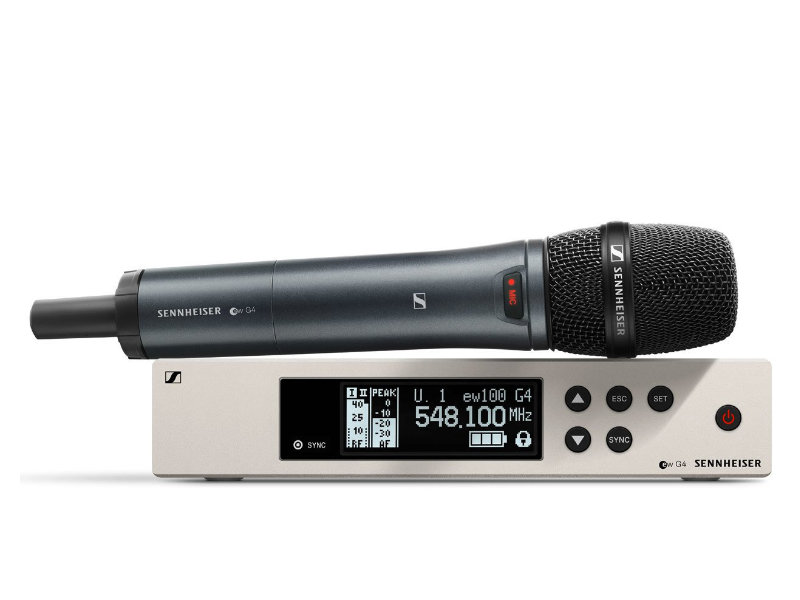 Sennheiser EW 100 G4-945-S-G vezeték nélküli kéziadós mikrofon szett | hangszerdiszkont.hu