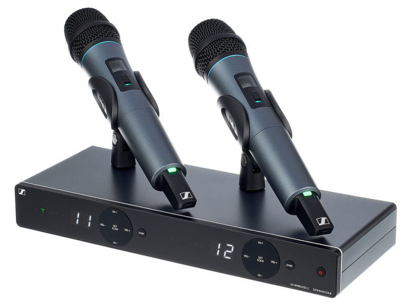 Sennheiser XSW 1-835 Dual-A vezeték nélküli dupla kéziadós mikrofon szett | hangszerdiszkont.hu