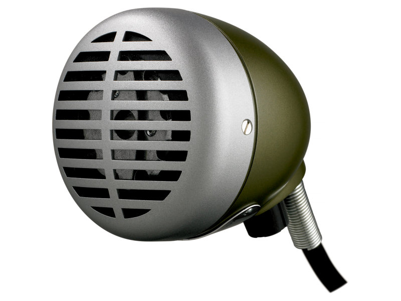 Shure 520DX Green Bullet dinamikus szájharmonika mikrofon | hangszerdiszkont.hu