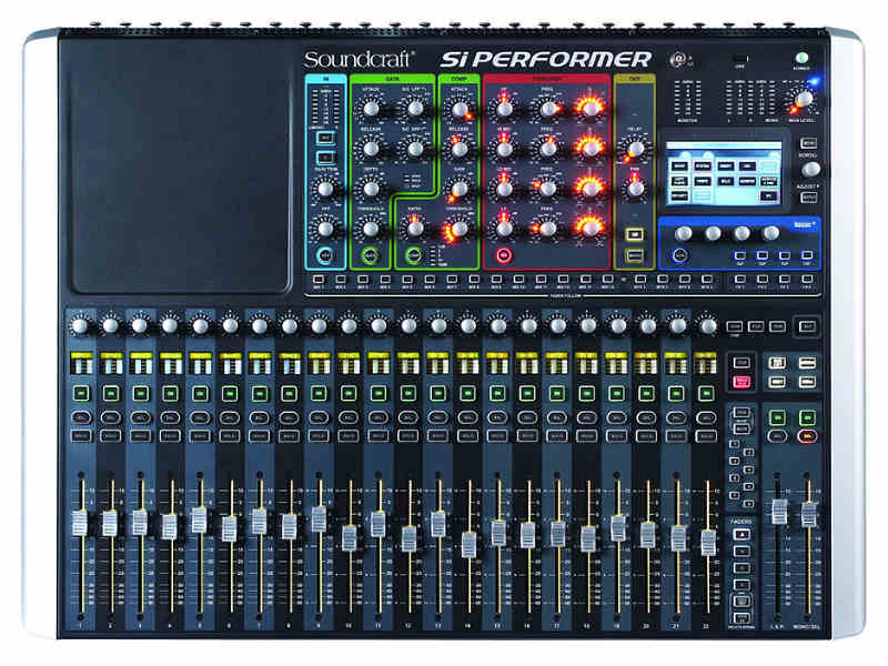 Soundcraft Si Performer-2 24-csatornás digitális keverőpult | hangszerdiszkont.hu