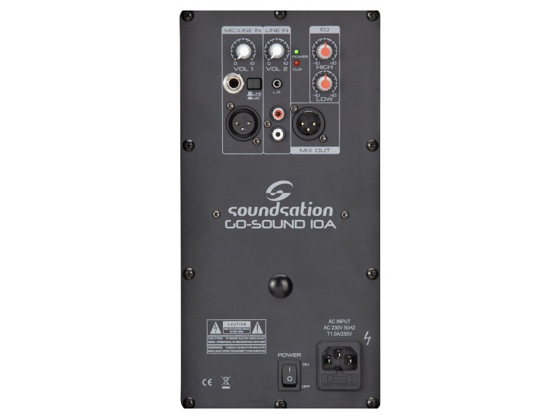 Soundsation GO-SOUND 10A 480W aktív hangfal | hangszerdiszkont.hu