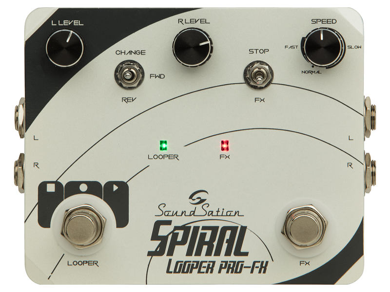 Soundsation Spiral Looper Pro-FX sztereó effektes looper | hangszerdiszkont.hu