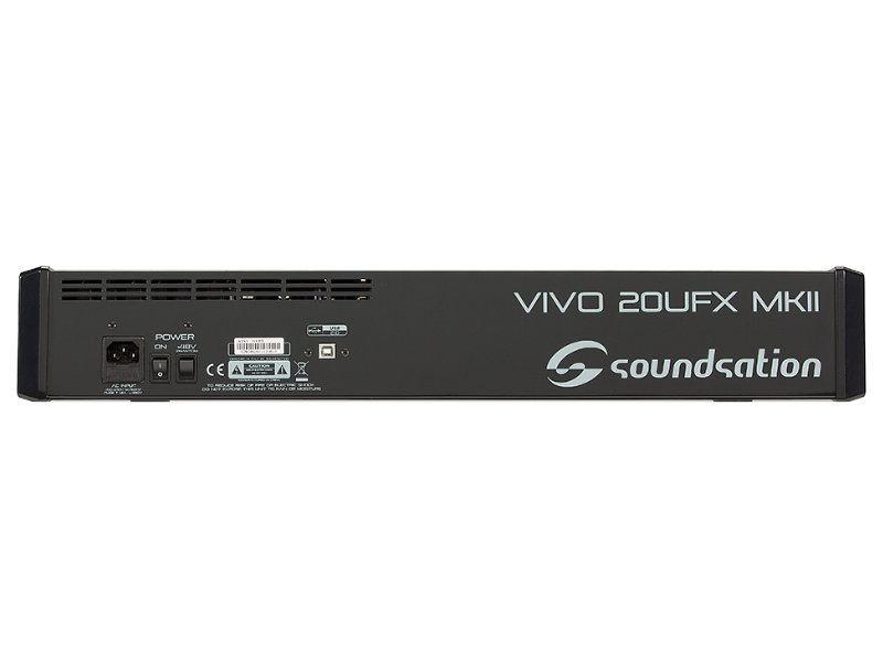 Soundsation VIVO-20UFX 20-csatornás analóg keverő | hangszerdiszkont.hu
