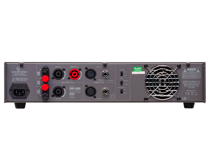 Soundsation ZEUS II A-600 2x 300W végfok | hangszerdiszkont.hu
