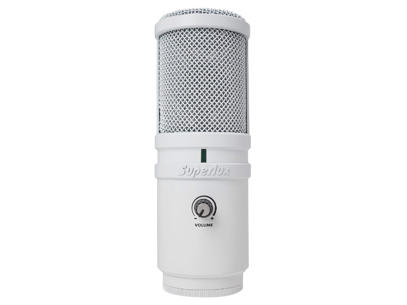Superlux E205UMKII White USB-s stúdiómikrofon | hangszerdiszkont.hu