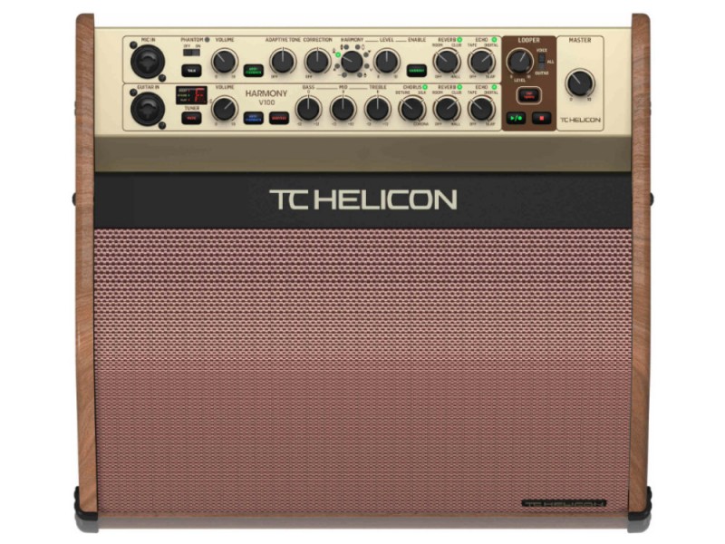 TC Helicon Harmony V100 100W akusztikus gitárerősítő | hangszerdiszkont.hu