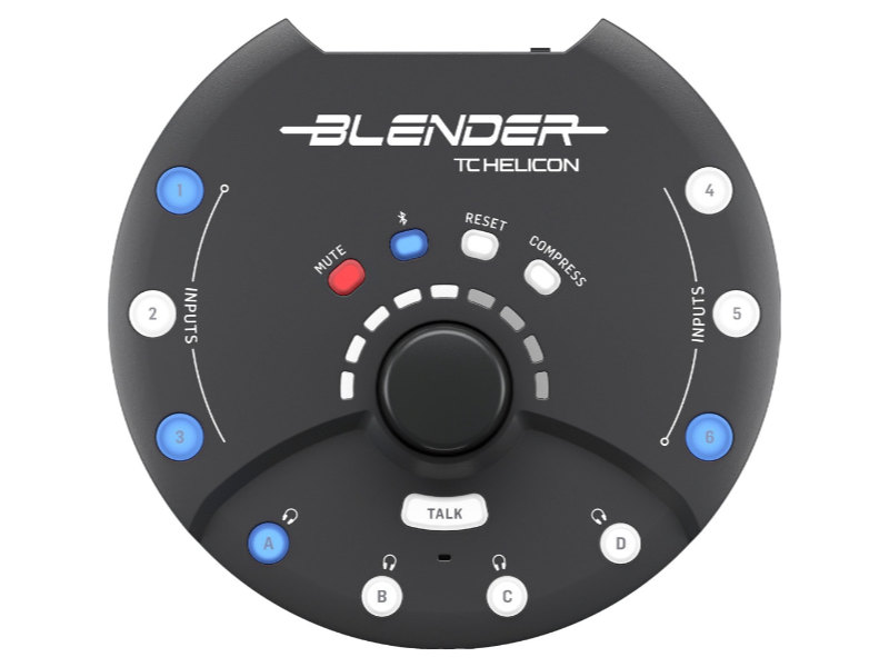 TC Helicon Blender sztereó keverő és USB Interfész | hangszerdiszkont.hu