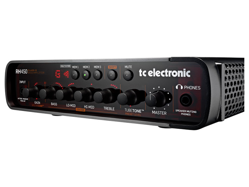 TC Electronic RH450 450W modellező basszuserősítő fej | hangszerdiszkont.hu