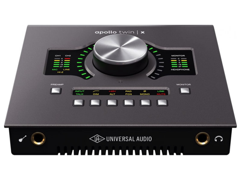 Universal Audio Apollo Twin X QUAD Heritage Edition Thunderbolt hangkártya | hangszerdiszkont.hu