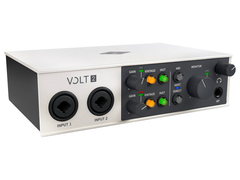 Universal Audio Volt 2 Studio Pack hangfelvételi stúdió csomag - 2024 Április 30-ig ajándék UAD Essential Edition plug-in | hangszerdiszkont.hu
