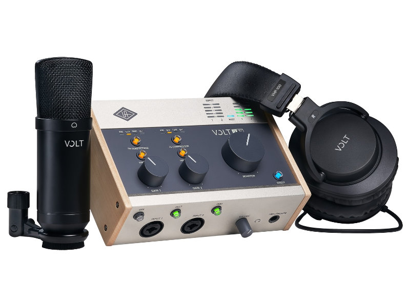Universal Audio Volt 276 Studio Pack hangfelvételi stúdió csomag - 2024 Április 30-ig ajándék UAD Essential Edition plug-in | hangszerdiszkont.hu