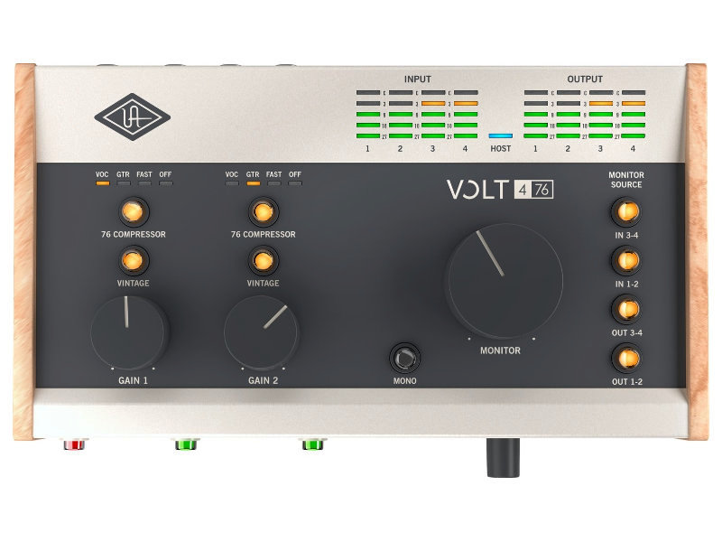Universal Audio Volt 476 USB hangkártya - 2024 Április 30-ig ajándék UAD Essential Edition plug-in | hangszerdiszkont.hu