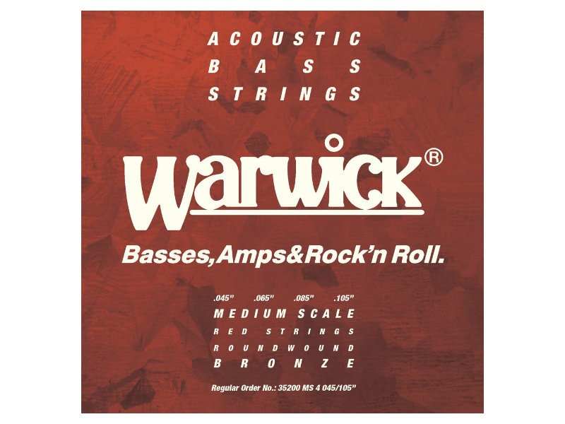 Warwick 35200 MS 45-105 bronz akusztikus basszusgitár húr | hangszerdiszkont.hu