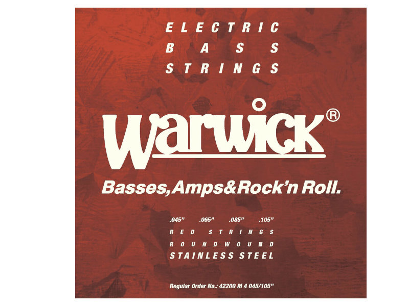Warwick 42200 M Red Label Stainless Steel 45-105 | hangszerdiszkont.hu