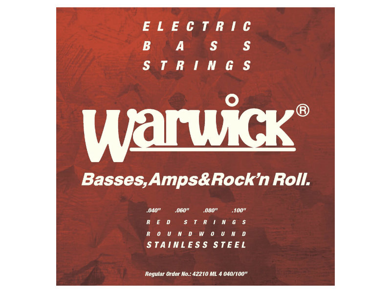 Warwick 42210 ML Red Label Stainless Steel 40-100 | hangszerdiszkont.hu