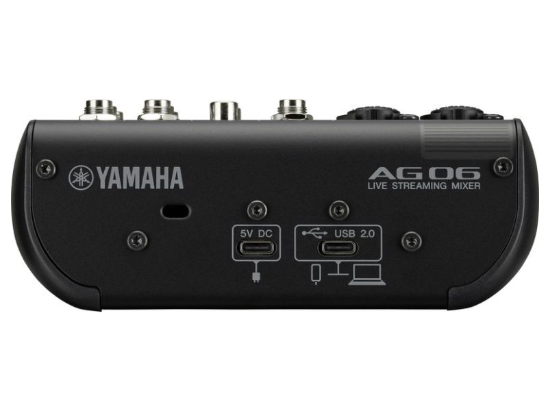 Yamaha AG06MK2 keverő - fekete | hangszerdiszkont.hu