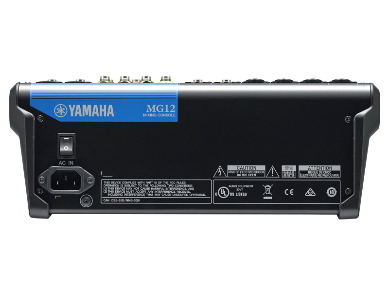 Yamaha MG12 12-csatornás analóg keverő | hangszerdiszkont.hu