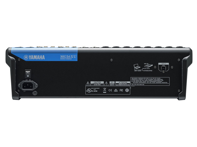 Yamaha MG16XU 16-csatornás, effektes analóg keverő | hangszerdiszkont.hu