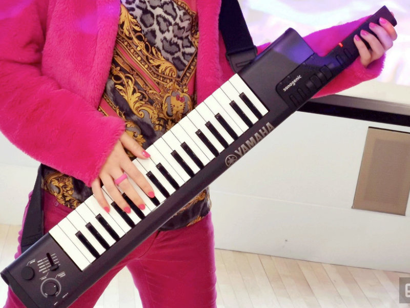Yamaha Sonogenic SHS-500 Black nyakba akasztható keytar | hangszerdiszkont.hu