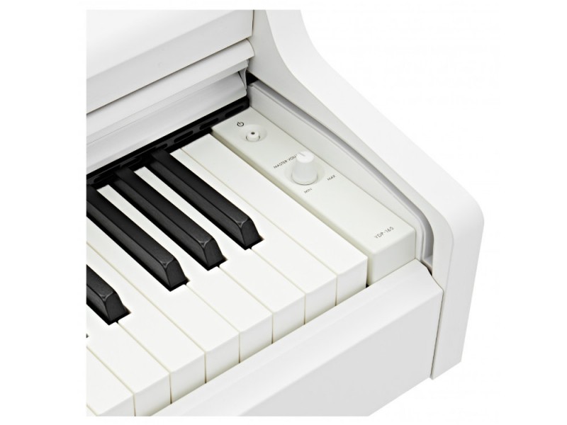 Yamaha YDP-165 WH digitális zongora szett - Paddal - fejhallgatóval + 3 hónap applikációs oktatás! | hangszerdiszkont.hu