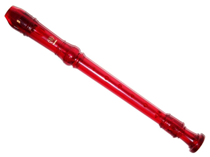 Yamaha YRS-20BR áttetsző piros Barokk C szoprán furulya | hangszerdiszkont.hu