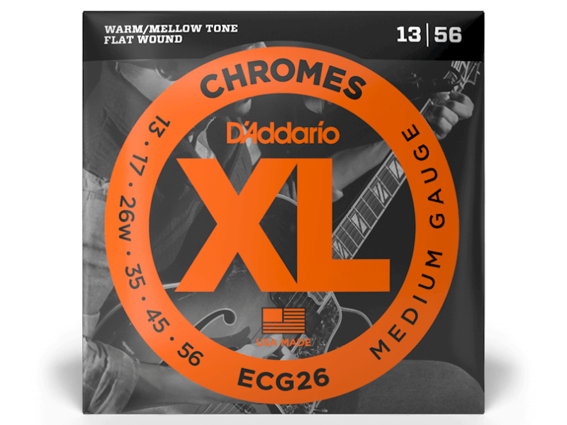 DAddario ECG26 Chromes Flat Wound köszörült 13-56 | hangszerdiszkont.hu