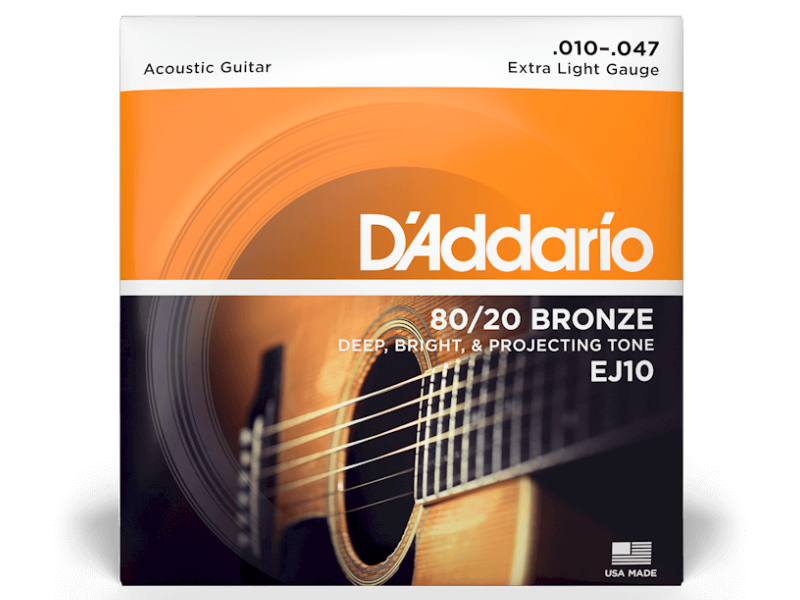 DAddario EJ10 80/20 bronz 10-47 | hangszerdiszkont.hu