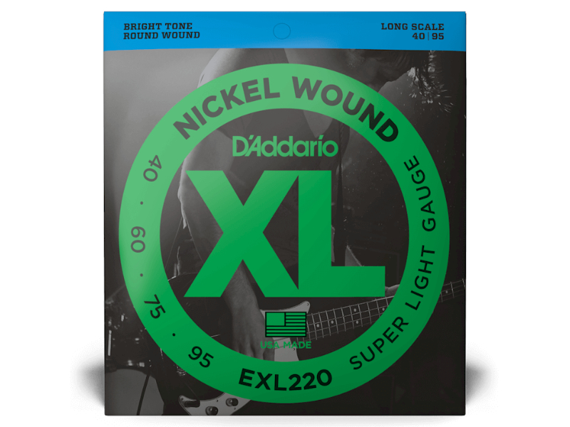 DAddario EXL220 nikkel 40-95 | hangszerdiszkont.hu