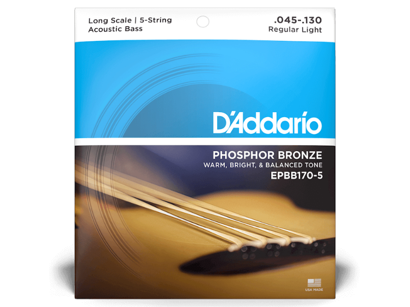 Daddario EPBB170-5 foszfor-bronz basszus 45-130 | hangszerdiszkont.hu